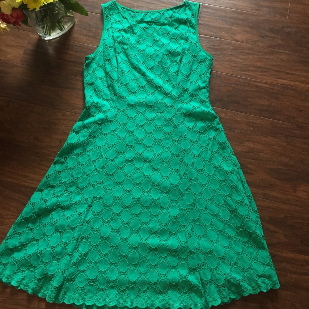 Womens L sleevless tank dress